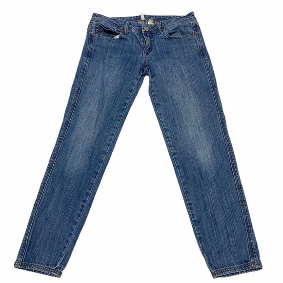 MNG by Mango Super Low Rise Jeans Sz 6 - Picture 1 of 12